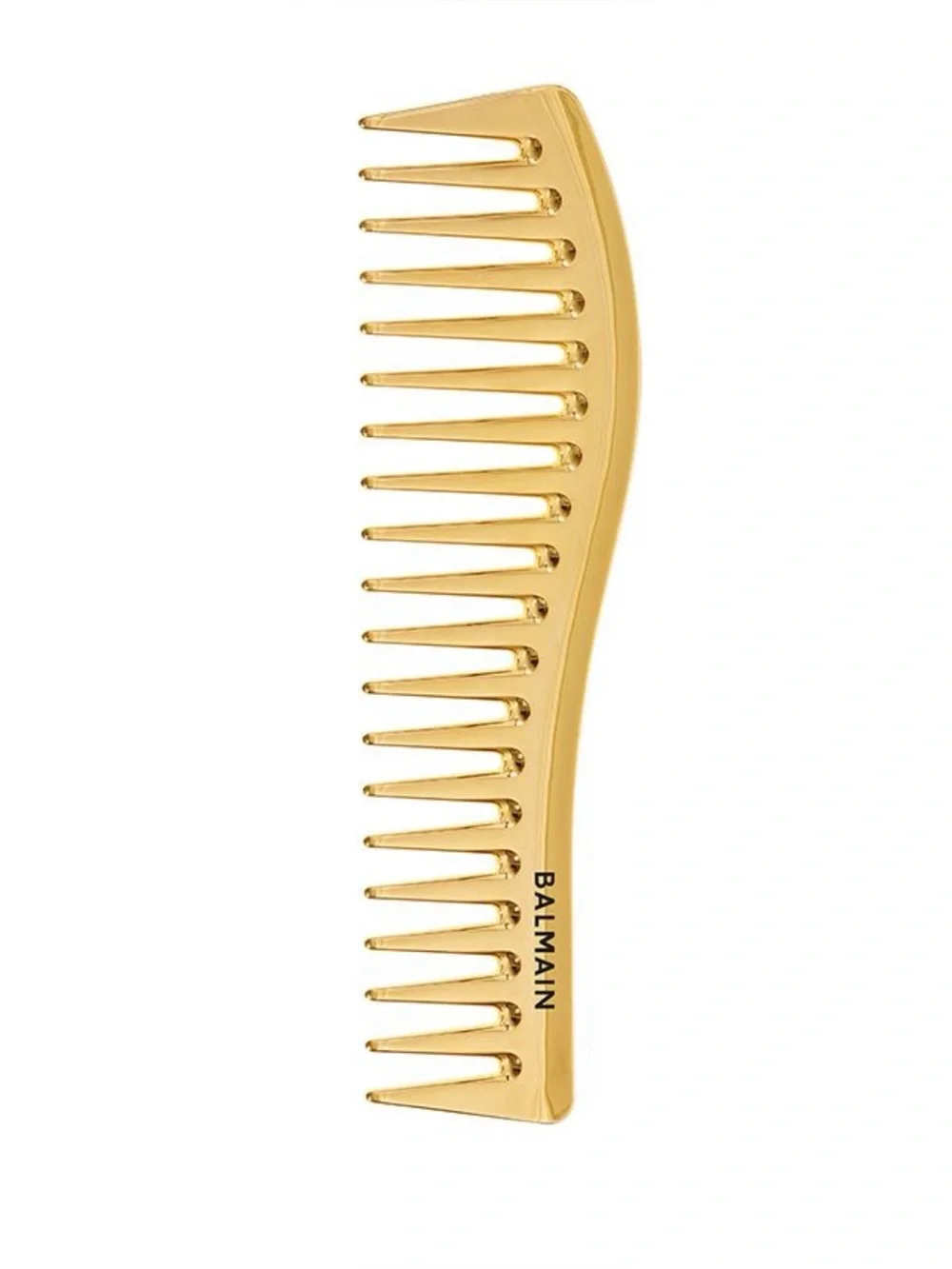 ✨ Balmain Hair 14K Gold Plated Styling Comb Luxury Hair Accessory NIB ✨